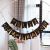 Birthday Banners Party Decorations Bronzing Happy Birthday Fishtail Latte Art Banner Birthday Pulling Banner