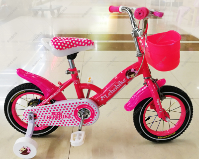 Princess bike leho bike iron wheel with bike basket