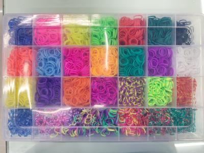 Plastic colored rubber band