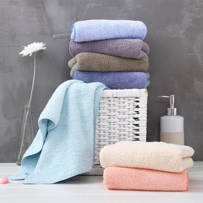 Coral wool absorbent towel does not lose hair home hair care style web celebrity