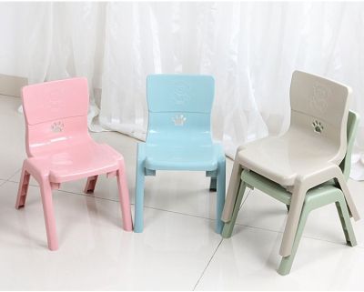 MT-4129 Square Children's Chair with Back Practical Children's Chair Kindergarten Stool