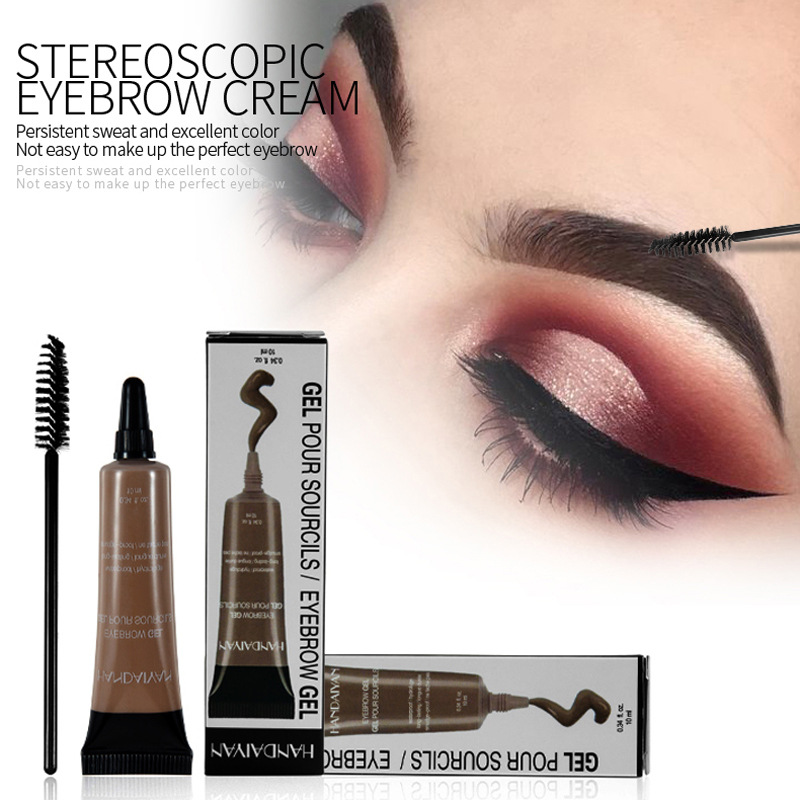 HANDAIYAN EYEBROW GEL眉胶 防水不晕染定型液体染眉膏 跨境专供