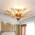 American Crystal Ceiling Lamp Modern Minimalist Corridor Ceiling Lamp Led Hallway Lamp in the Living Room