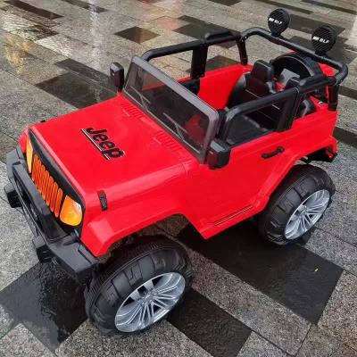 Direct sales of children's electric cars four-wheel cars toys for children aged 1-7 with remote control four-wheel drive suv can sit people
