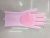 Silicone gloves long brush, wear - resistant Silicone gloves, heat insulation and thickening