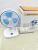 Hot selling rechargeable desktop fan student dormitory mini small fan office desktop small fan