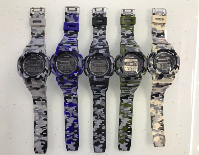 505 Camouflage Sport Watch Colorful Children's Electronic Watch