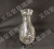 Manufacturers direct exquisite small twisted glass flower vase can spray color glass vase