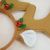Christmas Headband Children Adult Brushed Headband Party Dress up Supplies Bell Antlers Head Buckle Christmas Decoration