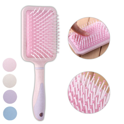 Manufacturers direct sales hot style plastic comb hairdrescomb massage comb tt comb can be customized logo air bag comb