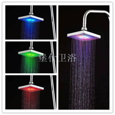 LED TOP SHOWER, colorful, glitter TOP SHOWER