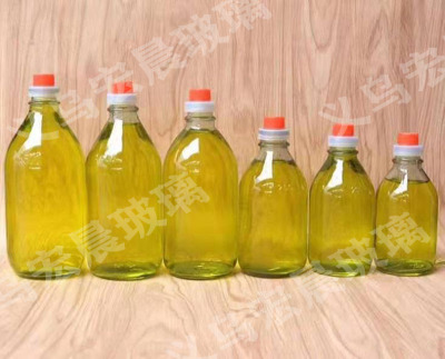 Manufacturers direct multi - capacity multi - style sesame oil glass bottles sesame oil glass bottles