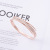 Personality Trend All-Match Bracelet Titanium Steel Bracelet 18K Rose Gold Colorfast Women's Jewelry Diamond Gift
