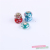 Pattern Pattern Embedded Glaze Color String Ornament Bracelet Decorative Beaded Necklace DIY Pendant Various Colors