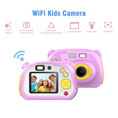 2019 new smart WiFi children's digital camera cartoon cat hd 1080p student travel camera