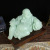 Manufacturers direct new resin blue ice jade Christmas gift resin crafts