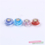 Gradient Mixed Color S925 Silver Material DIY Bead Accessories String Pandora Bracelet Trendy Silver Accessories