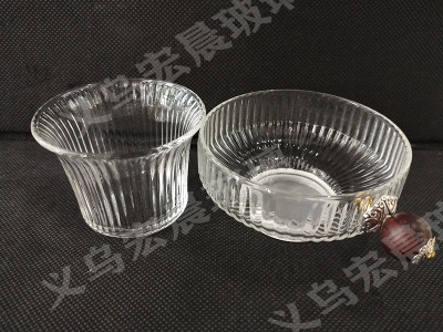2019 fine transparent high borosilicate glass tea set -- striped tea glass tea set tea glass