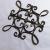 Wrought iron fittings stair flower armrest fittings of wrought iron