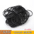 60*4# Black Factory Direct Rubber Band Supply oil resistant and High temperature resistant rubber Band anti-aging cattle rubber Band