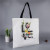 Creative canvas bag canvas shopping bag folding cotton print bags custom-made sales