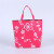 Creative features color woven fabric wholesale can print logo non-woven zipper shopping bags