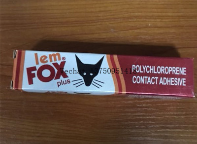 LEM FOX PATTEX transparent all-purpose adhesive, water-adhesive synthetic agent box, 