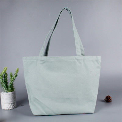 Fresh green canvas bag wholesale new canvas bag backpack women's large capacity storage bag shoulder bag canvas bag