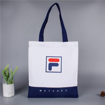 Custom wholesale summer new simple letter prints canvas bag trend tote bag with all kinds of shopping bags