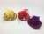 Korean version of the children 's coarse color hat hairpin performance stage feather top hat headdress beads diamond hair ornaments