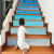 Creative New Beautiful Beach Landscape Home Stairs Stickers Corridor Steps Beautifying Decorative Floor Seamless Stickers