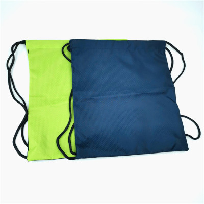 Sport waterproof Oxford cloth bundle pocket custom LOGO drawstring backpack custom nylon backpack bag wholesale