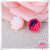 Colored soft glue flower embellished cake model accessory material