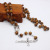 Pure handmade bent needle rosary necklace bead cross religious Christian Catholic beads rosary beads