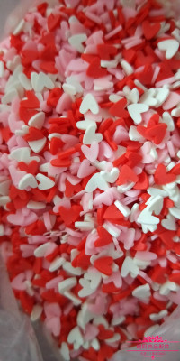 Checking pottery, flower and flower slices, bottled studs, crystal putty, various shaped slices, nail slices, DIY factory