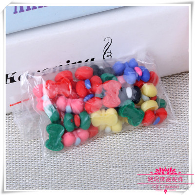 Soft rubber bow knot accessories DIY handmade cake model materials