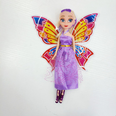 Motionable 24CM flower fairy barbie OPP bag