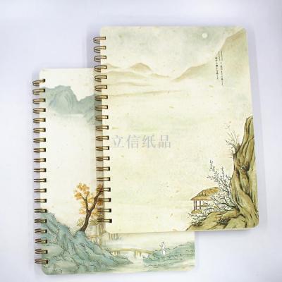 Ruyi 16K Coil Notebook Creative Notebook Loose-Leaf Notebook Hard Face Student Book Stationery Factory Direct Sales