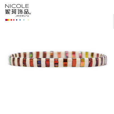 New nicole jewelry Japan TILA rice beads self personality bracelet to send girlfriend bracelet manufacturers for direct supply