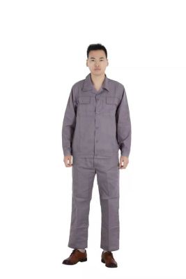 Pure cotton work clothes, polyester, polyester work clothes suit, customized all kinds of work clothes