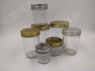 Manufacturers direct sale of glass caviar bottles glass caviar bottles of multiple specifications glass beverage bottles