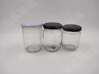 Manufacturers direct glass pickles cylinder glass pickles bottles multi - specification glass pickles bottles