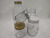 Manufacturers direct masonry pattern glass pickles bottle pattern glass honey bottle pattern sealed Glass jar