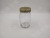 Manufacturers direct glazed carved glass pickles bottle glazed glass honey bottle glazed sealed glass jar