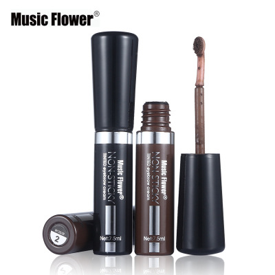 Music Flower Music Flower Natural Eyebrow Plaster Eyebrow Cream Waterproof Sweatproof Fadeless Quick-Drying M4057
