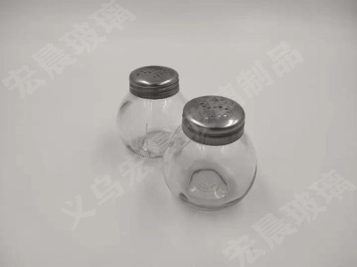 Manufacturers direct multi - style glass seasoning bottle spherical, cylindrical glass seasoning bottle