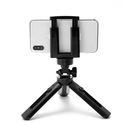 Mobile phone desktop bracket anchor live broadcast tripod video take photos outdoor simple clip quick hand multifunctional rack