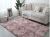 Manufacturer direct ins long hair tie-dye gradient carpet living room bedroom web celebrity simple sofa tatami mat