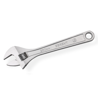 Adjustable wrench (white nickel) 6 8 10 12 \\\"