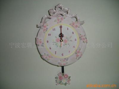 Supply [factory direct] resin clock resin frame pastoral style frame resin crafts